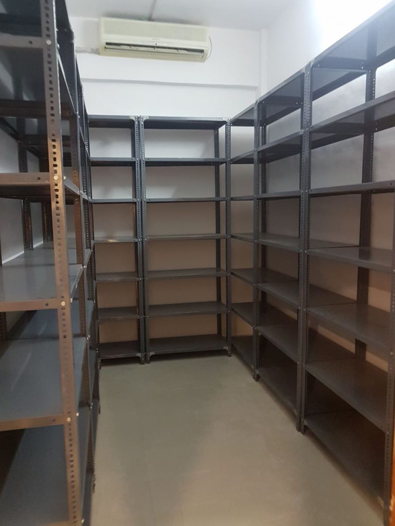 Slotted Angle Racks & Boltless Racks – Customizable Storage Solution